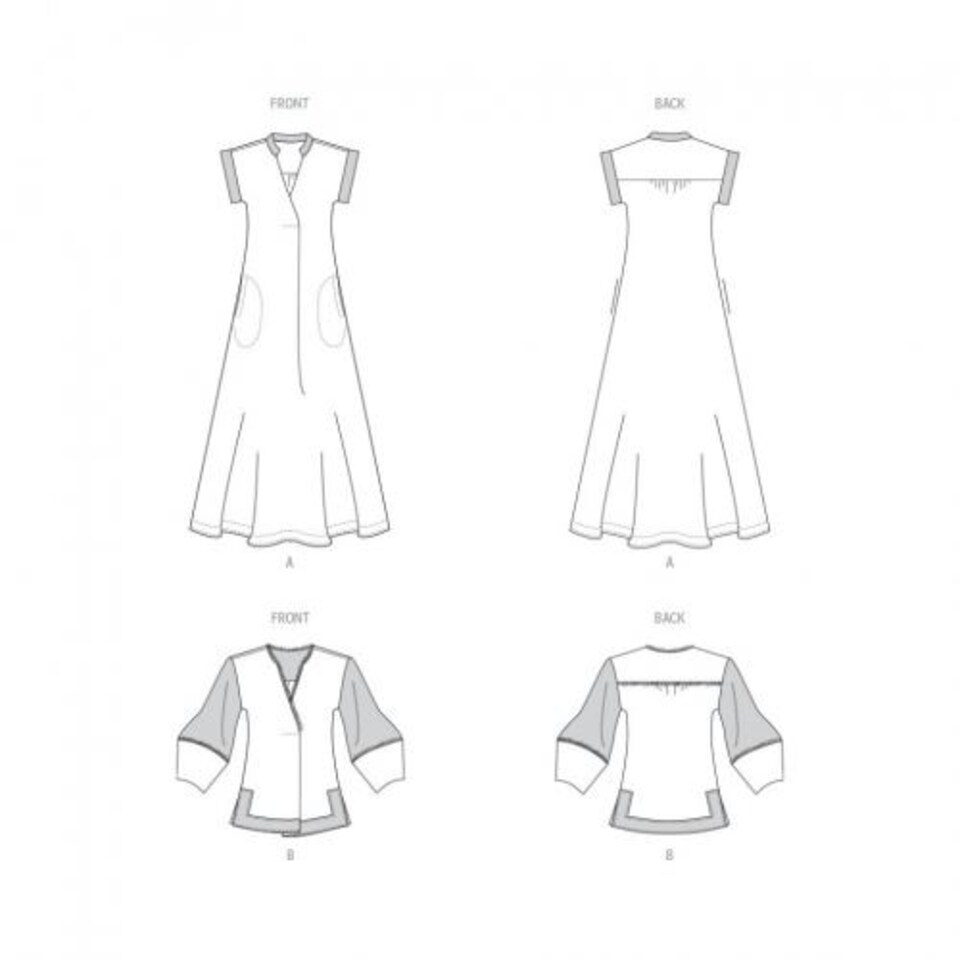 image 1 of Simplicity 1937 Paper Sewing Pattern – Women’s Dresses, Tops & Tunics, A (A-B-C-D-E-F-G-H-I-J), Intermediate