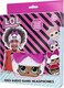 image 4 of L.O.L Surprise! Kid's Fleece Audio Band Washable Wired Headphones | Pink