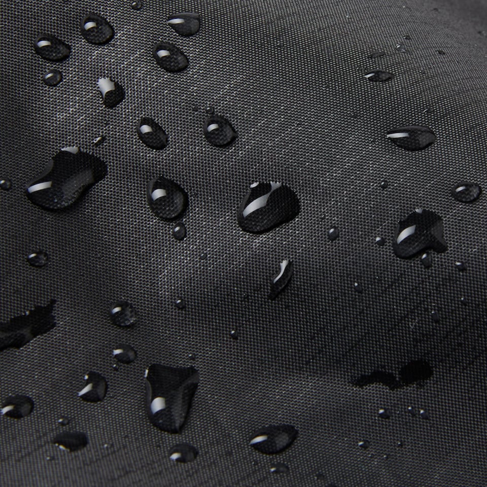 image 1 of Decathlon Women's City Cycling Rain Overtrousers with Built-In Overshoes 540 - Black