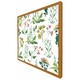 image 5 of Watercolour leaves & flowers (Picture Frame) White | XL