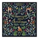 image 2 of Woodland Animal Christmas Embossed Greeting Cards - Pack of 6