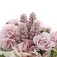 image 4 of Living and Home Artificial Bouquet Flower Home Wedding Decor - Purple