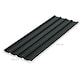 image 5 of Outsunny Corrugated Roofing Sheets, Pack of 12, Galvanised Metal Roofing Sheets for Greenhouse, Garage, Storage Shed, Carport, 129 x 45cm, Dark Grey