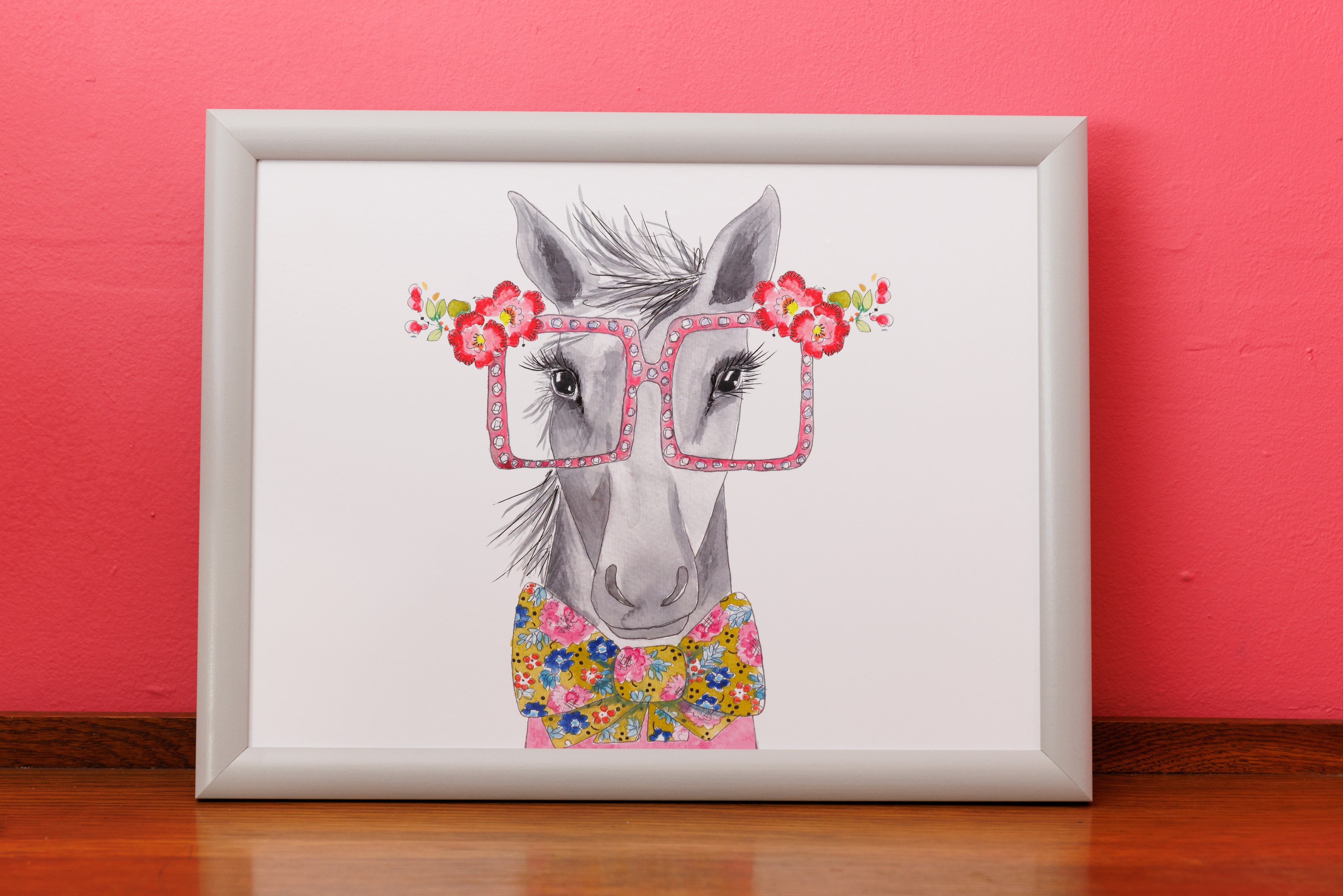 Mikasa TipperleyHill Laptray with Horse Print and Cushioned Base