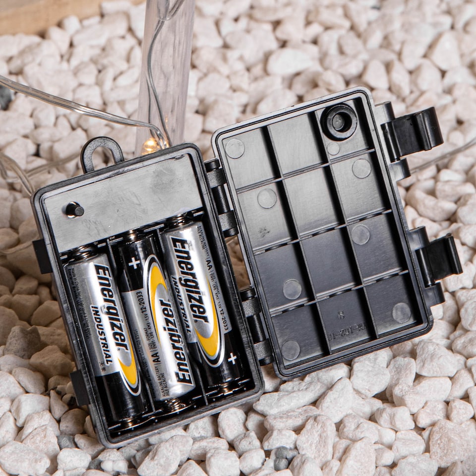 image 1 of 43cm Set of 4 Light up Large Snowflake Christmas Garden Path Lights with 64 Warm White LEDs