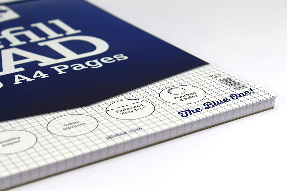 image 1 of 160 pages A4 Refill Pad (210 x 297mm)