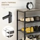 image 6 of HOMCOM Shoe Rack, 8-tier Shoe Storage Shelf for 21-24 Pair Shoes for Entryway
