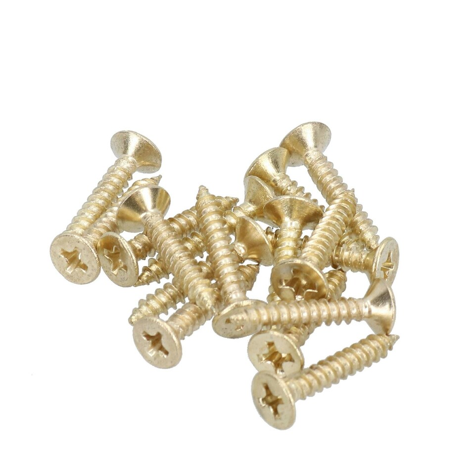 image 1 of 4" (100mm) Brass Plated Steel Door Cabinet Closet Gate Hinges Butt Hinge 4pk Gold