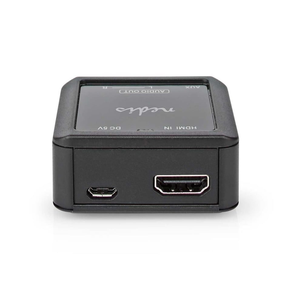 image 1 of Nedis Digital-Analog Audio Extraction Converter HDMI input to 2x RCA female) or 3.5mm Output eARC, Automatic, for Soundbars etc..
