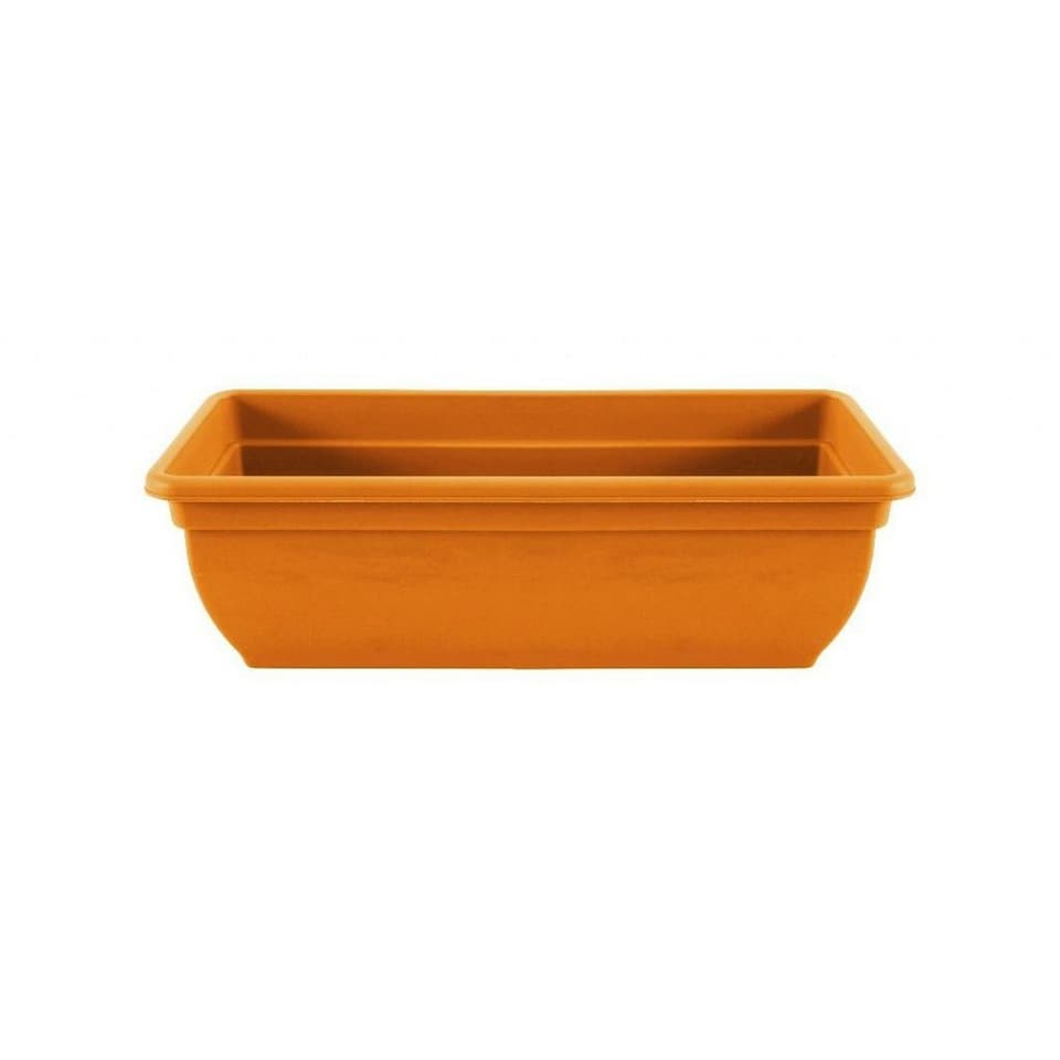 Winchester Rectangular Trough Planter - Terracotta - 16cm x 19.5cm x 60cm