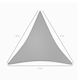 image 5 of Outsunny 4x4m Triangle Sun Shade Sail UV Protection HDPE Canopy Grey Grey