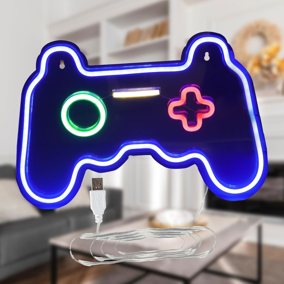image 1 of vfm-estore Novelty Light Gamer Controller Multicolour