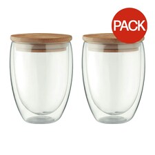 MidOcean Tirana Glasses (Pack of 2) - Transparent - One Size | Clear | 1
