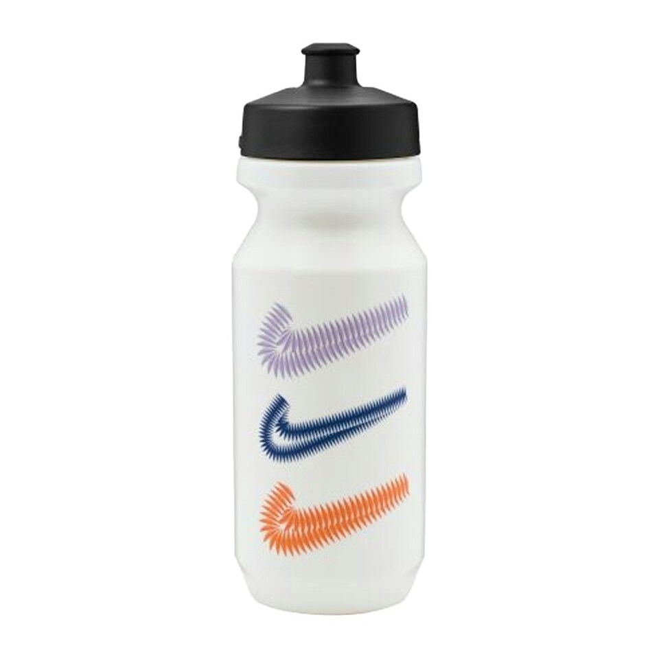 image 1 of Nike Big Mouth Graphic Sports Bottle - White/Black - One Size
