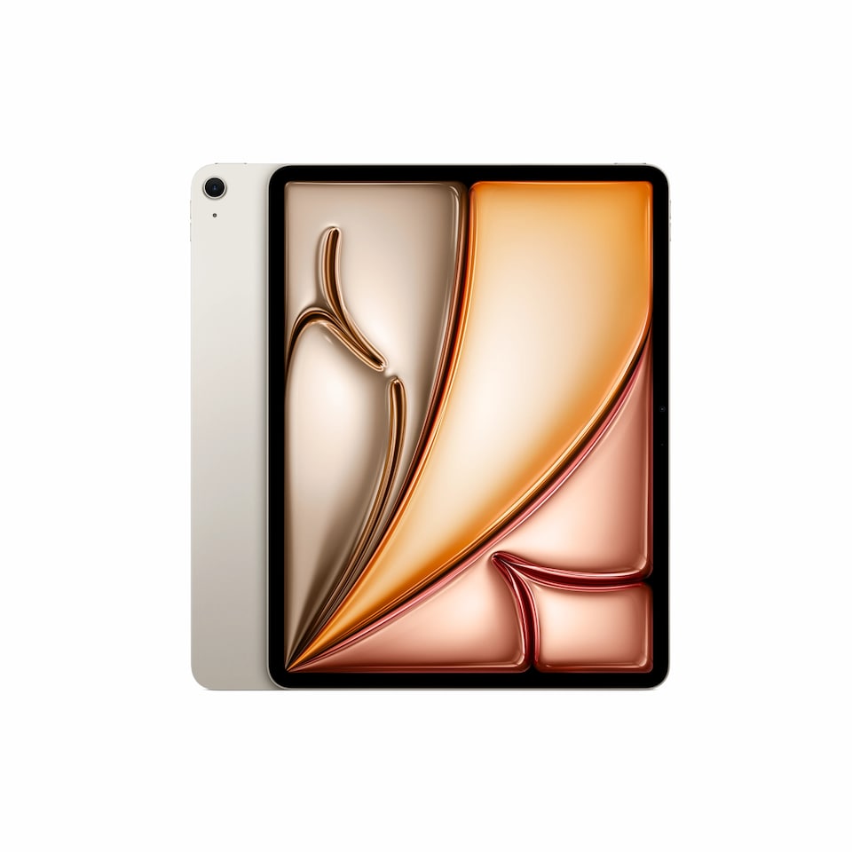 image 1 of Apple iPad Air 7th Gen 11-Inch 128 GB M3 Chip OS 18 Liquid Retina Wi-Fi Tablet - Starlight