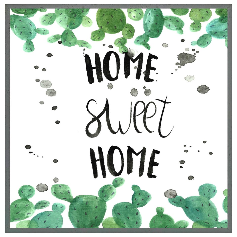 image 1 of Home sweet home (Picture Frame) Brown | Oak | S