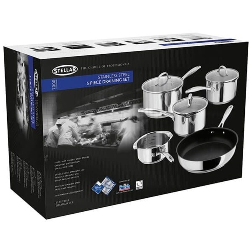 image 1 of Stellar 7000 Profile Draining 5 Piece Set