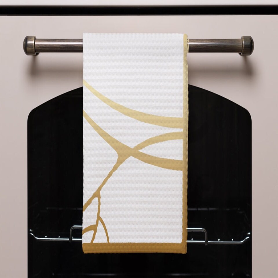 image 1 of Golden Tree (Kitchen Towel)