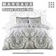 image 3 of VELVETIO Margaux Printed Duvet Cover Set Reversible Polycotton Easy Care Beddings Grey | Charcoal | King