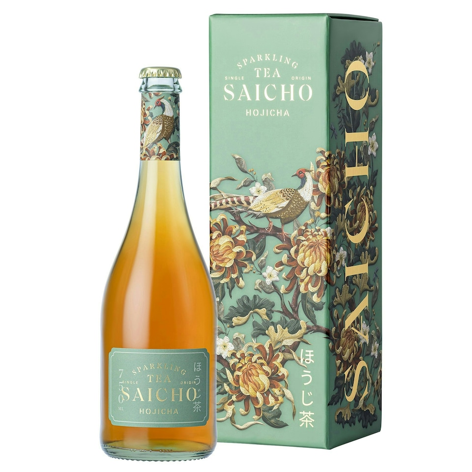 Saicho Hojicha Sparkling Tea 75cl | Clear | 1