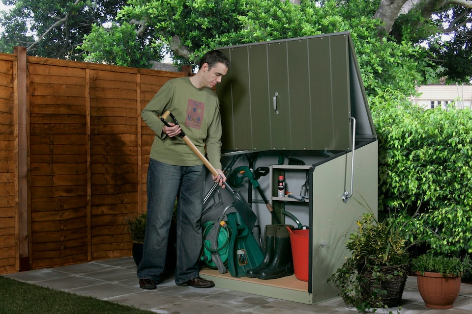 image 1 of Trimetals Stowaway Garden Medium Storage Box – 138cm x 89cm