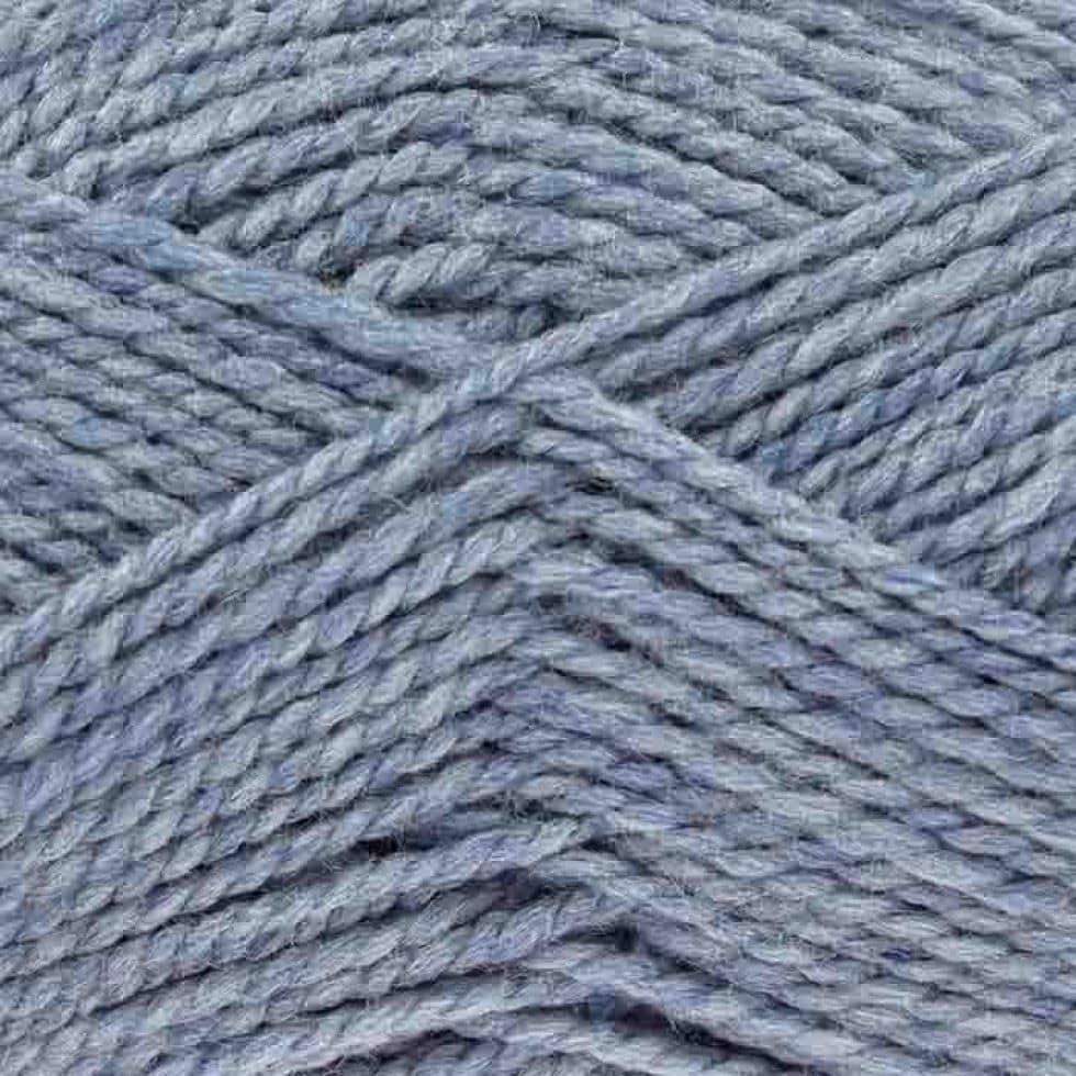 King Cole Blue Big Value Chunky Yarn (Value Pack 12 x 100g Balls) For Crochet, Knitting - 152m per ball
