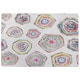 image 1 of Hand Painted Multicolor Watercolor Rug | Multi