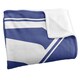 image 3 of Superman Silky Logo Supersoft Blanket | Blue | Blue/White | One Size | 1