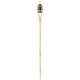 image 5 of Harbour Housewares Bamboo Garden Torches - 114cm - Natural - Pack of 12