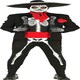image 2 of Fancy Dress Adult Mexican Skeleton - L