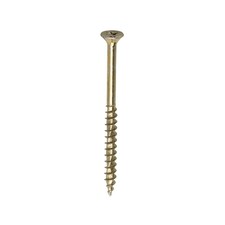 Timco - Velocity Premium Multi-Use Screws - PZ - Double Countersunk - Yellow  (Size 5.0 x 70 - 375 Pieces)