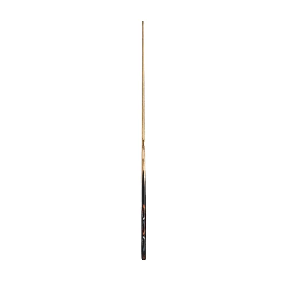 image 1 of PowerGlide Vibe Leather 2 Piece Snooker Cue | Black | Black/Natural | One Size | 1