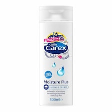 Carex Moisture Plus Shower Cream 500ml x 6