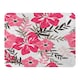 image 1 of Red & Pink Floral Blanket | Multi