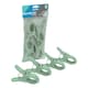 image 1 of JVL Pack of 4 Beach Towel Pegs, Green