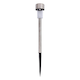 image 1 of Kingavon Stainless Steel Solar Pathway Light - 31.5cm - Silver Grey