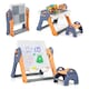 image 1 of COSTWAY 6-in-1 Kids Play Table and Chair Set Multi