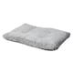 image 1 of Skylos Large Dog Bed Mattress Soft Plush Washable Pet Cushion Crate Pad Mat | Grey | 90 x 60cm | One Size