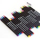 image 2 of Pack of 20 Washable Water Colour Brush Tip Pens | Multi