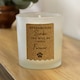 image 6 of Personalised Paw Print Cork Label Candle Jar Clear