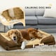 image 5 of PawHut Dog Bed Calming Pet Bed Dog Mattress for Large Dogs - Brown