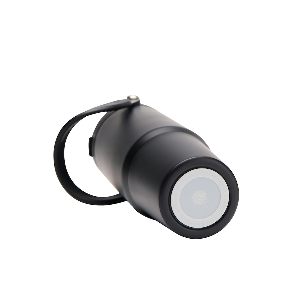 image 1 of Vinga Eos Trek Recycled Stainless Steel 880ml Bottle - Black - One Size Black