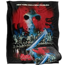 Friday The 13th Part VIII Poster Blanket - Multicoloured - One Size