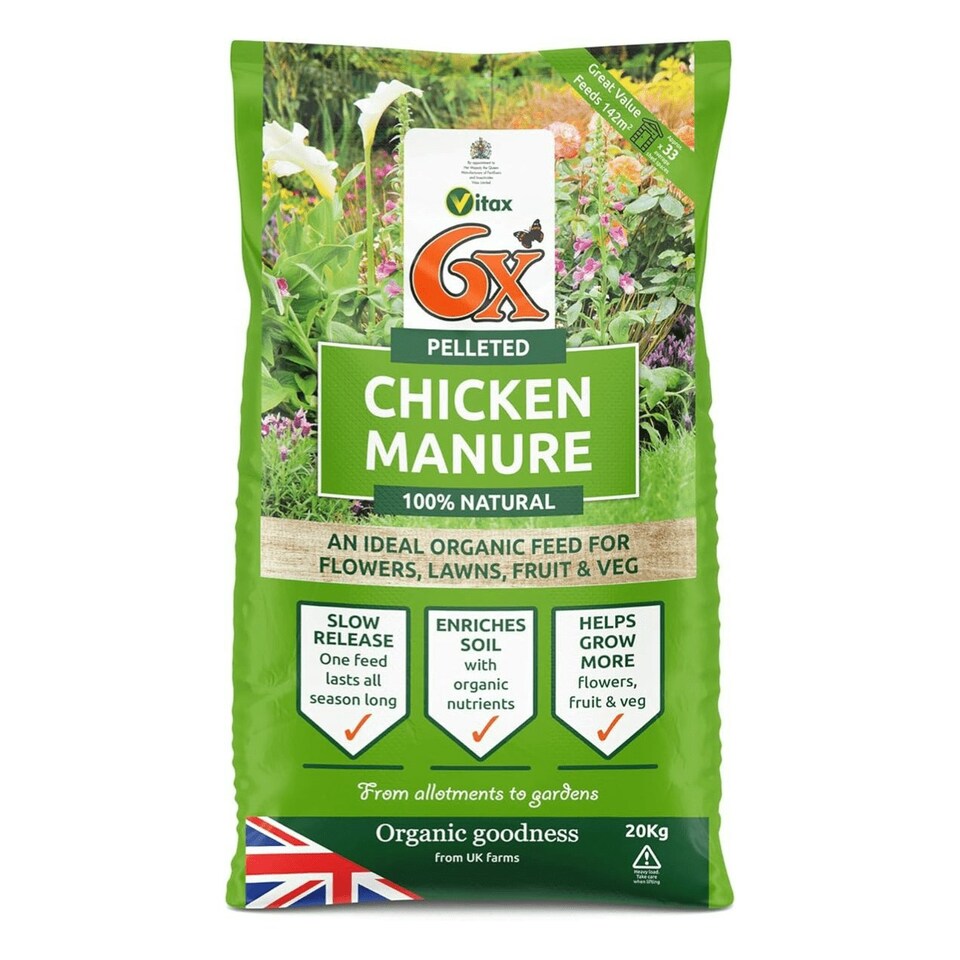 image 1 of 6X Strength Pelleted Chicken Manure 20kg
