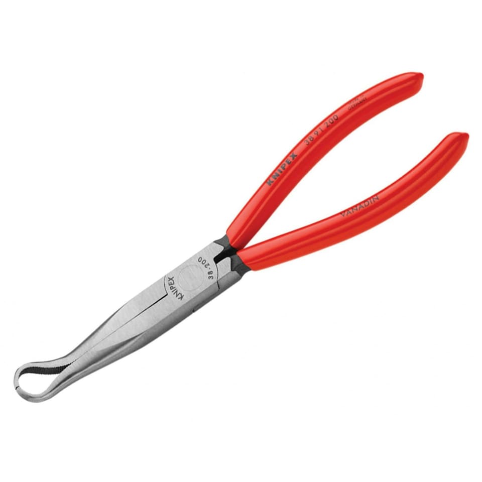Knipex Half-round Mechanic's Pliers 200mm - Multi Colour - One Size