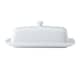 image 1 of Mikasa Butter Dish White Porcelain 21cm | White
