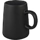 image 2 of Unbranded Joe Ceramic 450ml Mug - Solid Black - One Size