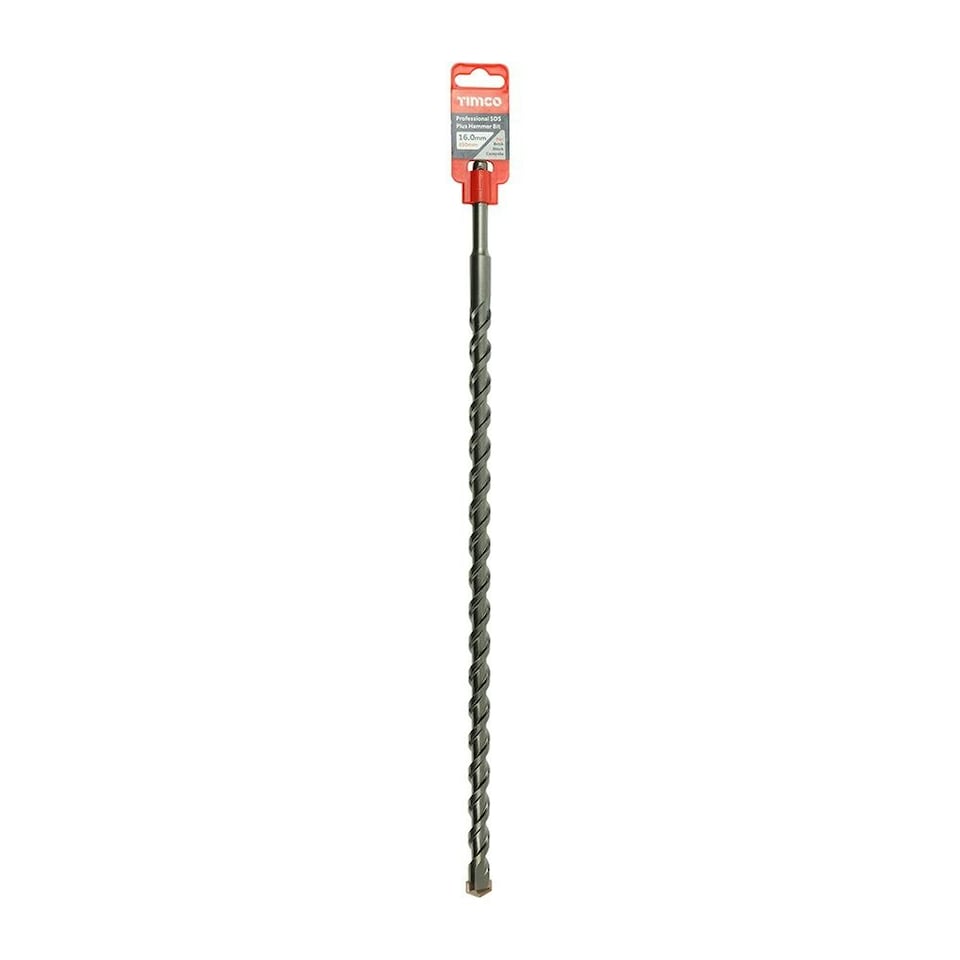 image 1 of Timco - Professional SDS Plus Hammer Bit (Size 16.0 x 450 - 1 Each)