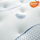 image 3 of Sareer Cool Blue Memory Foam Open Coil Mattress 4FT6 White | Double