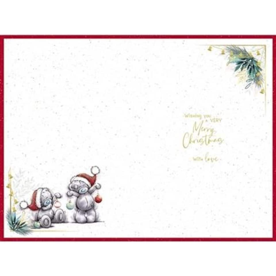 image 1 of Bears With Box Of Decorations Special Friends Christmas Card